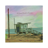 Westward Beach, Malibu Premium Pillow Case