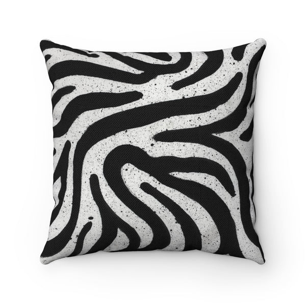 Zebra Square Pillow