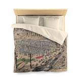 Malibu Microfiber Duvet Cover