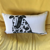 Spotty Dog Small Pillow
