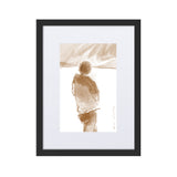 "Youngster" Matte Paper Framed Poster With Mat