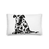 Spotty Dog Small Pillow