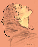 Caught in a Thought Print