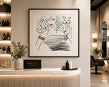Glamour Pusses Print