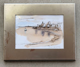 Here it sits in one of my metal frames. I think it looks happy.