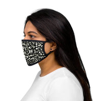 Busy Busy Mixed-Fabric Face Mask