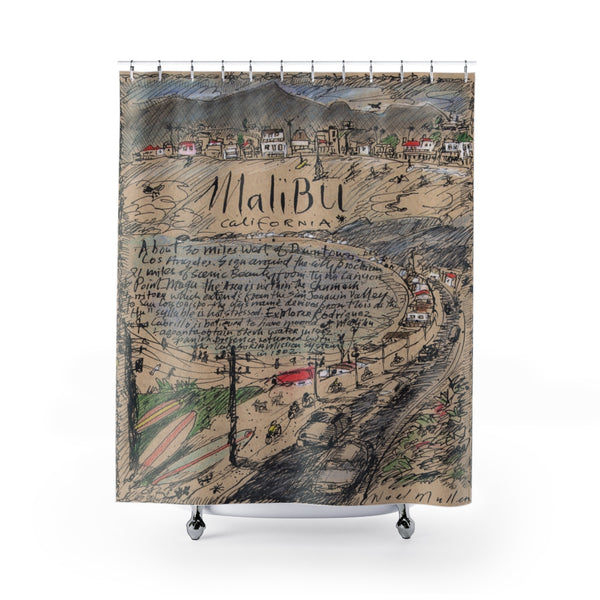 Malibu Shower Curtains