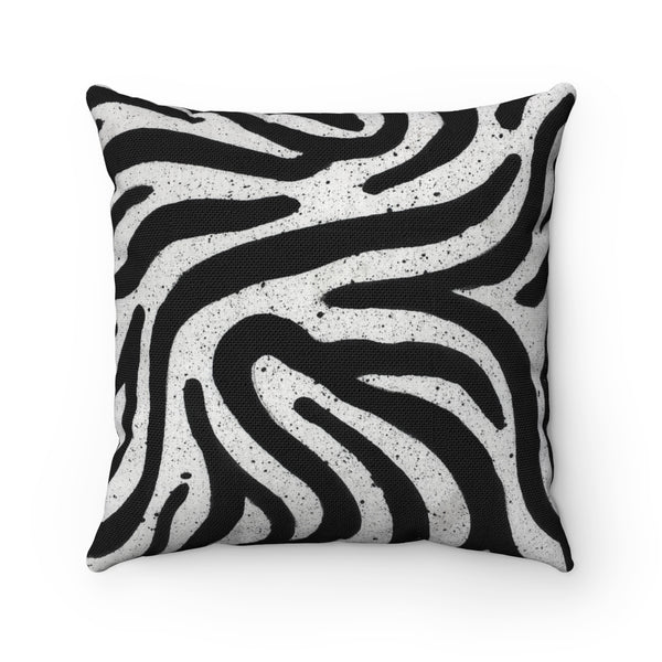 Zebra Small Square Pillow Case