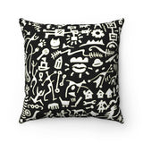 Busy Busy  Square Pillow Case