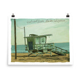Westward Beach Malibu Poster