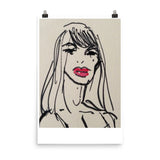 "If lips could talk" Print