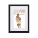 "Youngster" Matte Paper Framed Poster With Mat