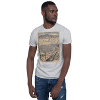 Malibu Short-Sleeve Unisex T-Shirt with larger artwork
