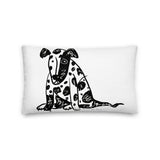 Spotty Dog Small Pillow